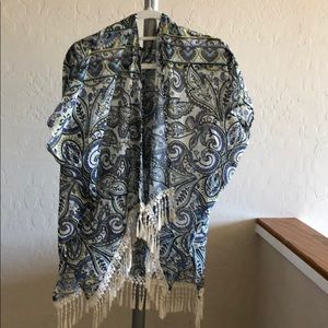 Multicolor Swimsuit coverup